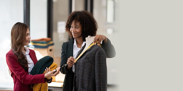 Customers exploring curated fashion experiences, showing how experiential rewards build emotional connections and lasting loyalty.