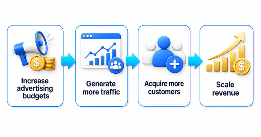 Traditional Ecommerce Growth Model