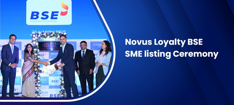 Novus Loyalty Successfully Lists on BSE SME, Marking Its Transition to a Public Company